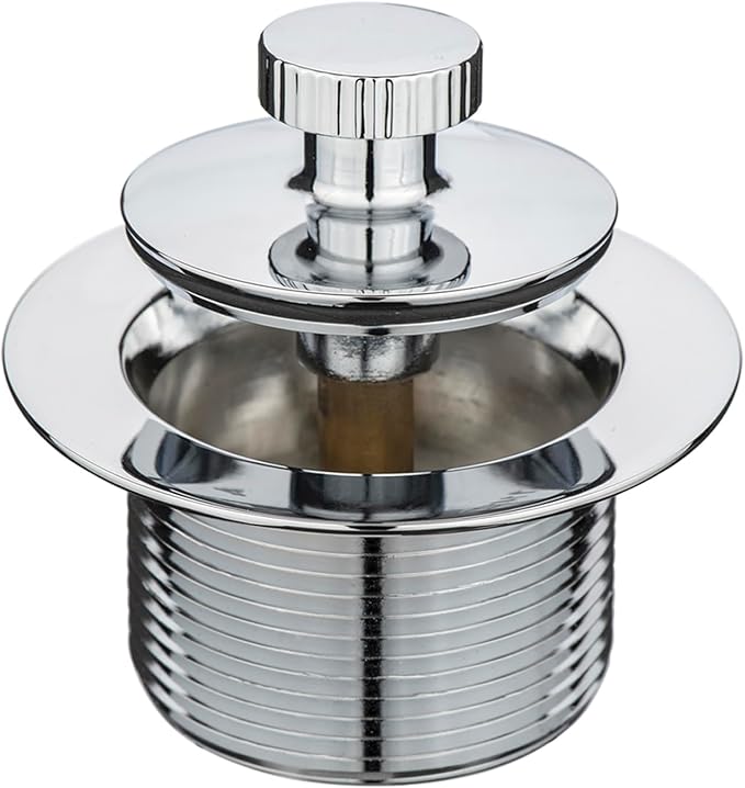 Yariwiz 1-1/2" Polished Chrome Bathtub Tub Drain Kit Bath Waste Overflow Drain - Image 9