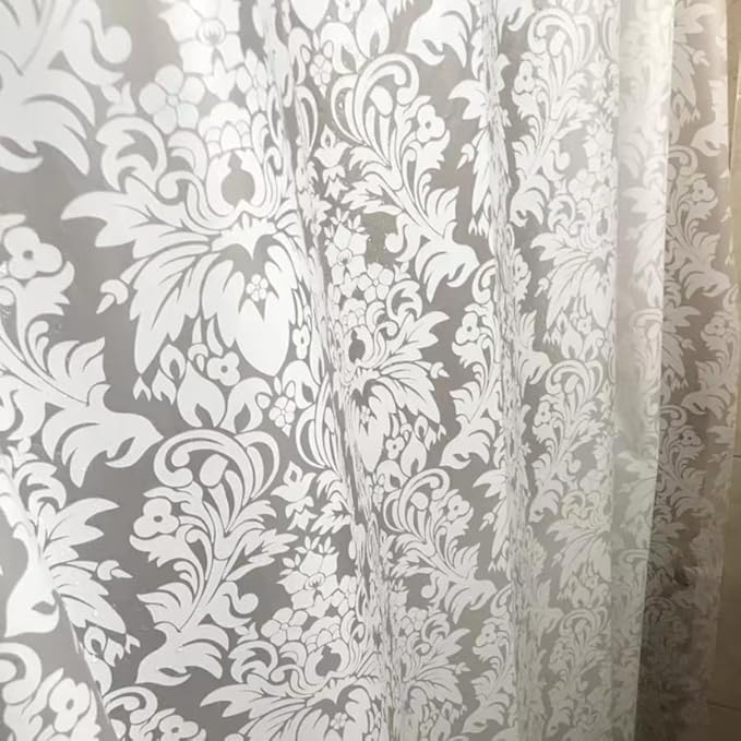Liner Shower Curtain Stall 60 x 72 inch Plastic Shower Liner Washable Inside - Image 4