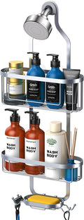 Kadolina Bathroom Hanging Shower Organizer, Over Head Shower Caddy Shower by Kadolina