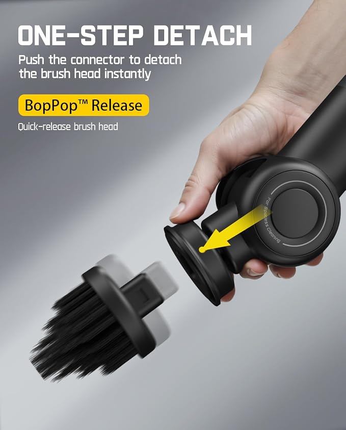 Fanttik Flip G9 Pro Electric Scrubber, VoltiPulse Motor, Dual-Speed Cleaner - Image 6