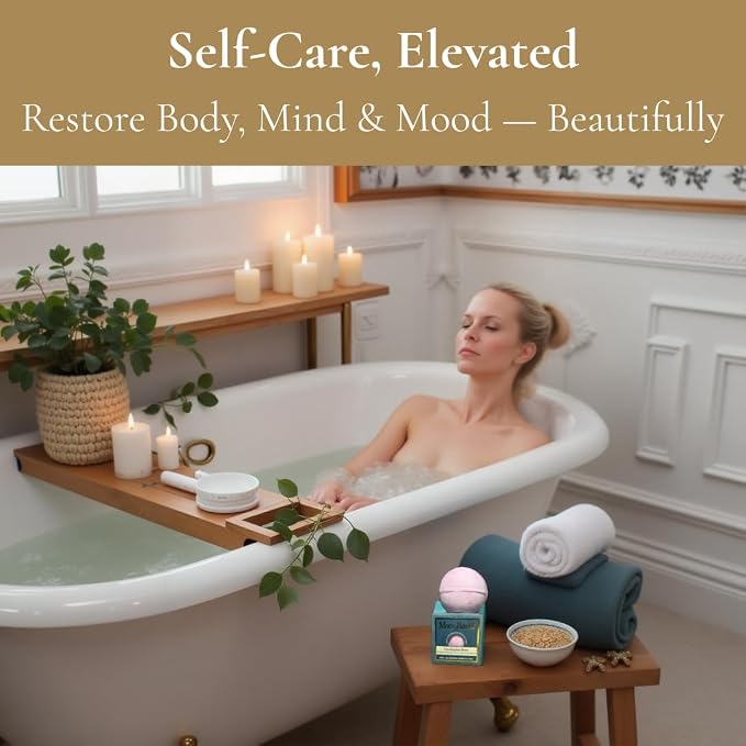 Mom Bomb Bath Bomb Gift Set – Mistletoe Kisses, Peppermint Cocoa, Fireside - Image 3