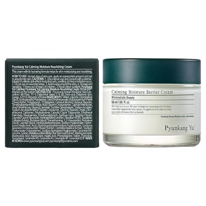 Pyunkang Yul PKY Calming Moisture Nourishing Cream Instantly Soothes Sensitive - Image 2