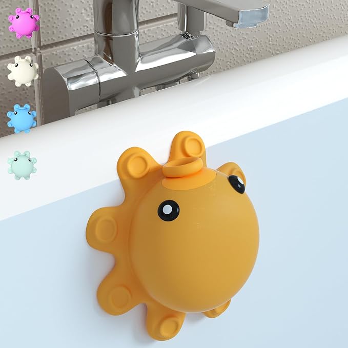 Bathroom Bathtub Overflow Drain Cover- Silicone Bath Tub Drain Cover, Tub by Roslim