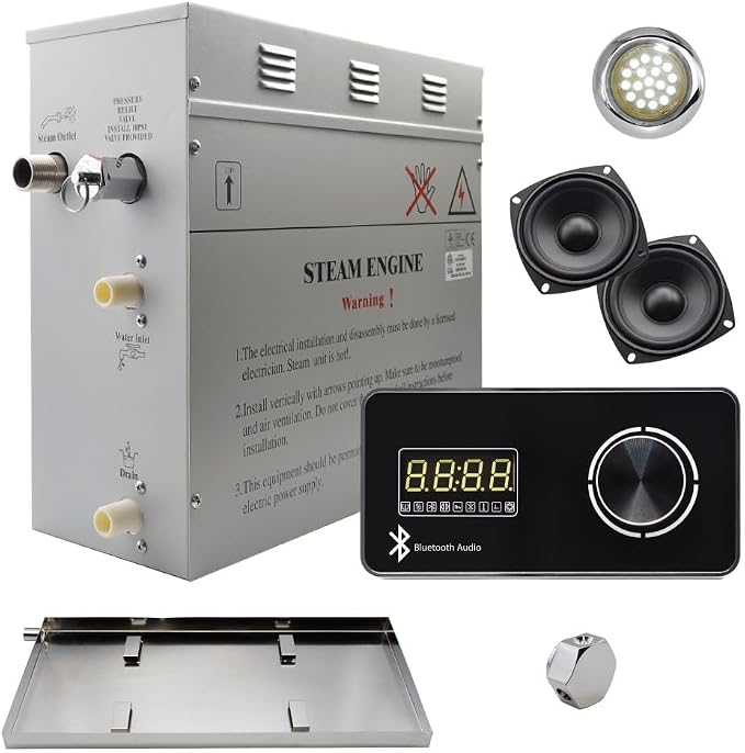 Superior Encore Plus 9 kW Steam Shower Generator Kit by SteamPlanet