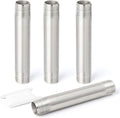 TAISHER 4PCS Stainless Steel Pipe Fittings, 1/4" NPT x 1/4" NPT Male Threaded by TAISHER