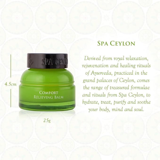 SPA CEYLON Comfort Relieving Balm | 100% Natural Herbal Balm - Image 3