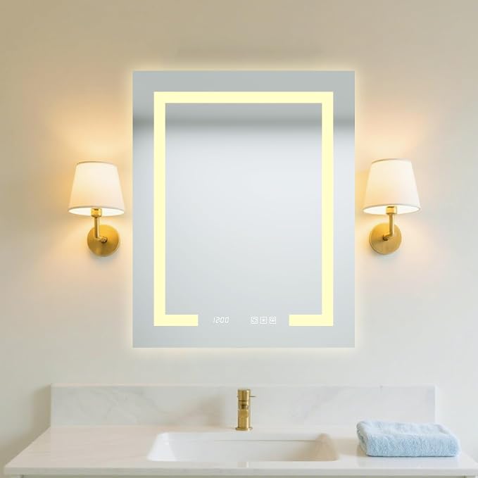 24" x 30 LED Lighted Medicine Cabinet by Unknown