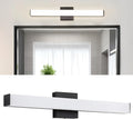 Bathroom Vanity Light Brushed Nickel Square LED 24 inch 14W 4000K Natural White by Enjoyyourhealthylife