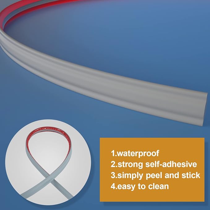 Flexible Trim Caulk Strip, Peel and Stick Trim - Image 4