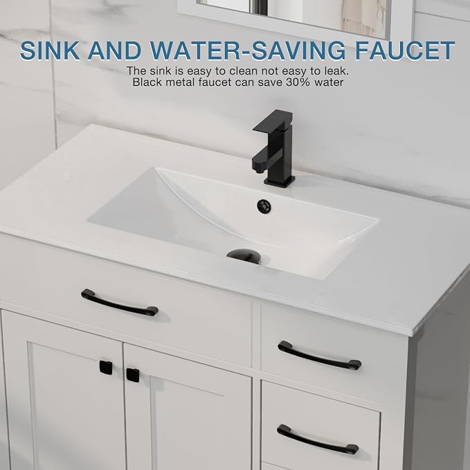 LUCKWIND 24" Bathroom Vanity - Image 5