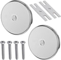 Single Hole Bathtub Drain Cover 1/8", Universal Bathtub Overflow Drain Cover by Unknown