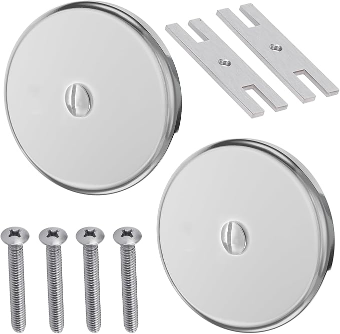 Single Hole Bathtub Drain Cover 1/8", Universal Bathtub Overflow Drain Cover by Unknown
