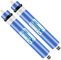 2 Pack 75GPD RO Membrane, 1812-75G Reverse Osmosis Membrane Replacement Water by YKMGON