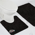 GORILLA GRIP Bathroom Rug Sets, Soft Chenille 2 Piece Area Rugs Set, Toilet by GorillaGrip