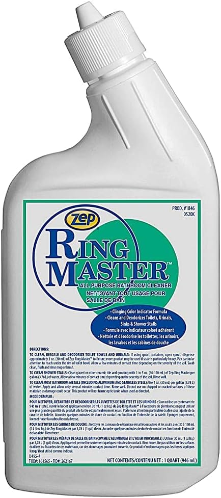 Zep Ring Master All-Purpose Bathroom Cleaner - Image 8