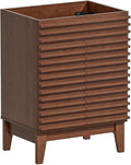 ROOMTEC 24" Bathroom Vanity, Mid-Century Freestanding Bathroom Cabinet Vanity by ROOMTEC