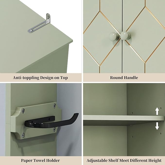 HLR Over The Toilet Storage Cabinet - Image 3