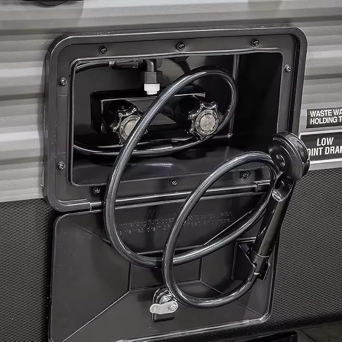 RV Exterior Shower Box Outdoor Camper Trailer Shower Kit - Image 5