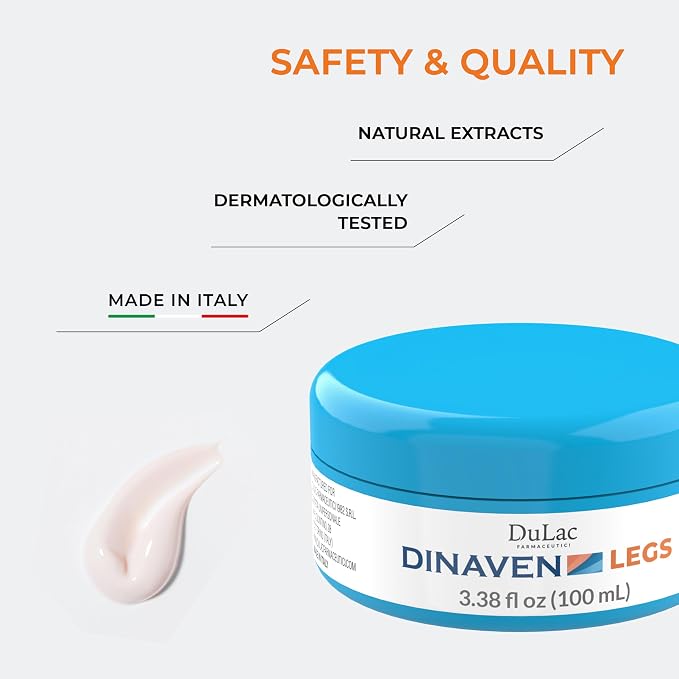DULÀC FARMACEUTICI 1982 Dulac Dinaven Legs Cooling Cosmetic Gel - Image 4