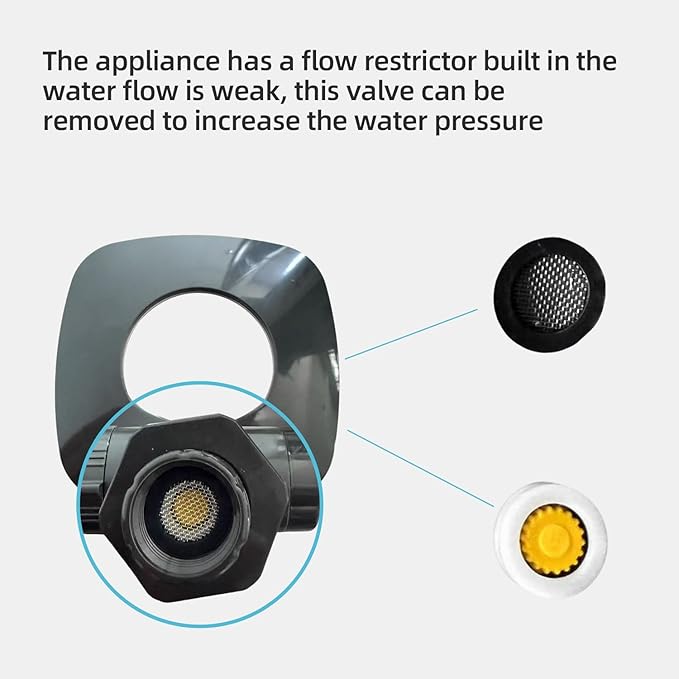 Shower Head with Handheld Spray Combo 2 in 1 Rainfall High Pressure with 59" - Image 4