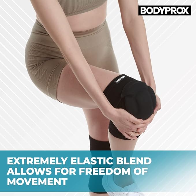 Bodyprox Protective Knee Pads, Thick Sponge Anti-slip, Collision Avoidance Knee - Image 4