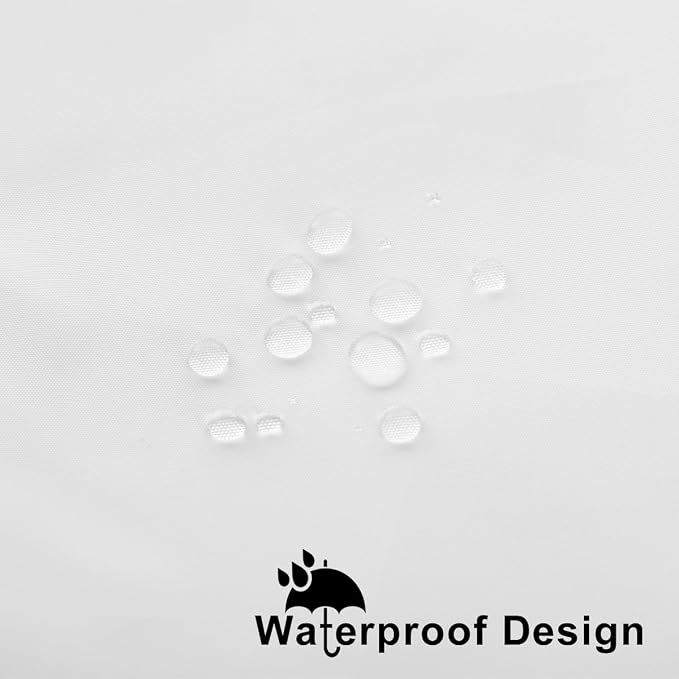No Hook Shower Curtain with Snap in Liner - Image 7