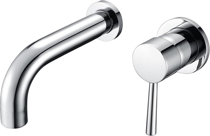 SUMERAIN Wall Mounted Bathtub Faucet, Single Handle Tub Faucet Set Including by SUMERAINFAUCETS