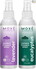 MOXE Shower Mist, Spa Steam Spray, Certified Natural Essential Oils, by MOXE