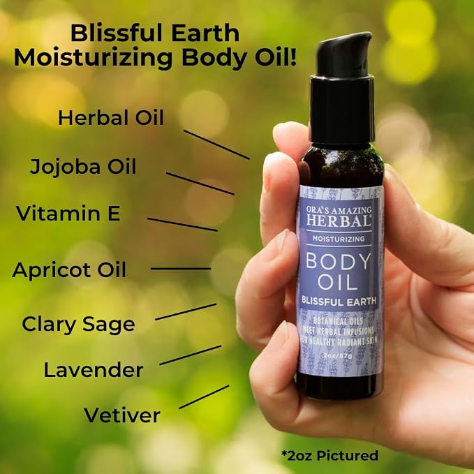 Ora's Amazing Herbal Moisturizing Lavender Body Oil - Image 3