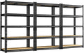 REIBII Storage Shelves 2020LBS Garage Shelving Heavy Duty 5 Tier Metal Shelving by REIBII