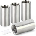 TAISHER 4PCS Stainless Steel Pipe Fittings, 1/2" NPT Female x 1/2" NPT Female by TAISHER