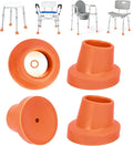 supregear Replacement Feet for Shower Chair Bath Seat, 1-1/8" I.D. Slope Rubber by SupreGear