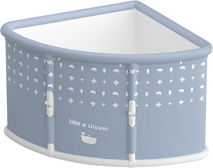 Foldable Bathtub for Adults, Portable Large PVC Collapsible Soaking Tub - Image 5