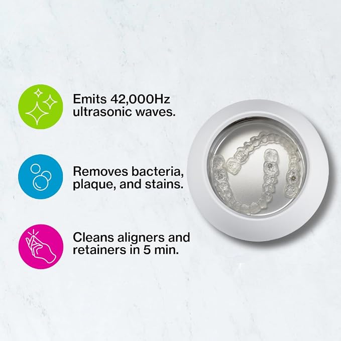 Invisalign Ultrasonic Cleaner | Powered by Zima Dental | Aligner and Retainer - Image 2