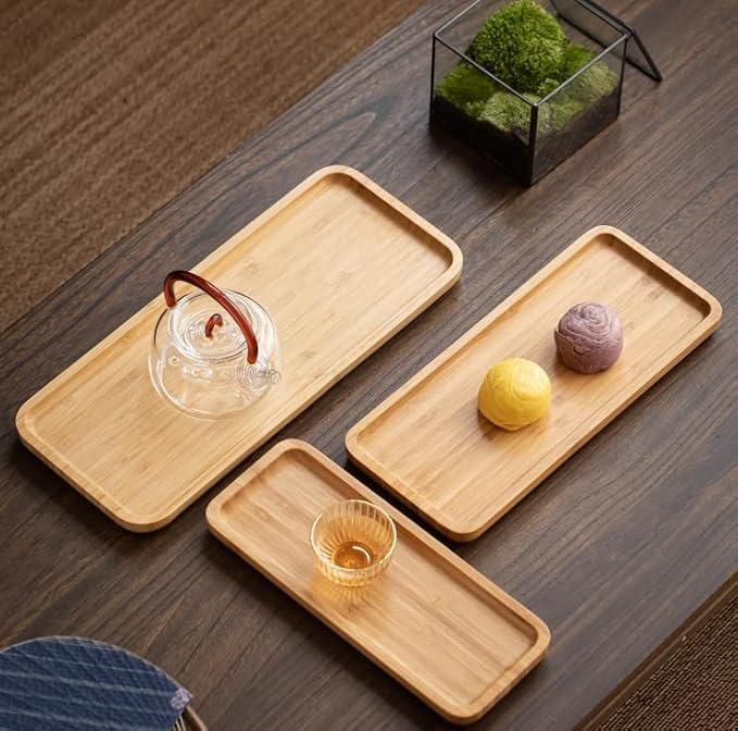 Bamboo Vanity Tray, Bathroom Counter Tray, Toilet Tank Tray, Bathroom Tray - Image 8