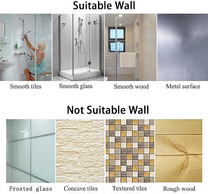 Adjustable Shower Head Holder, Bathroom Suction Cup Bracket - Image 7