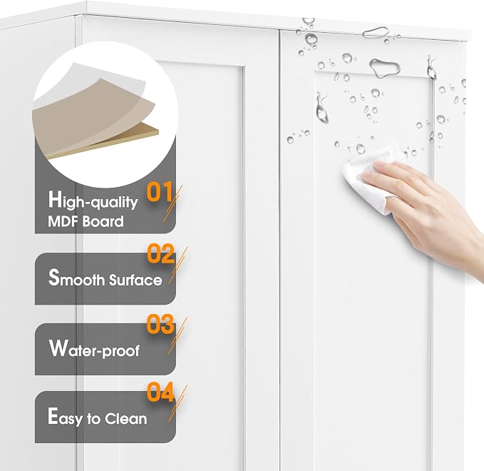 Favfurish 71" Tall Bathroom Storage Cabinet - Image 6