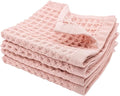 sea me at home Waffle Washcloths Set, 100% Turkish Cotton by seameathome