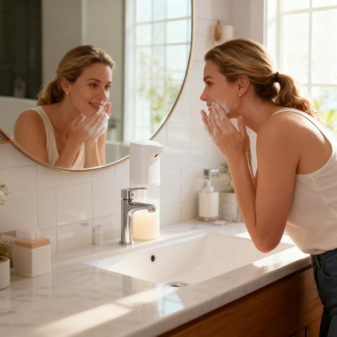 Automatic Foaming Soap Dispenser, Touchless Foam Soap Dispenser 4-Level - Image 3