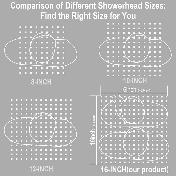 Black Thermostatic Shower System Dual Shower Heads - Image 6