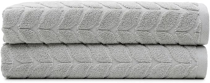 BAGNO MILANO Turkish Cotton Ultra-Soft Plush Absorbent Quick Dry Bathroom Towel - Image 2