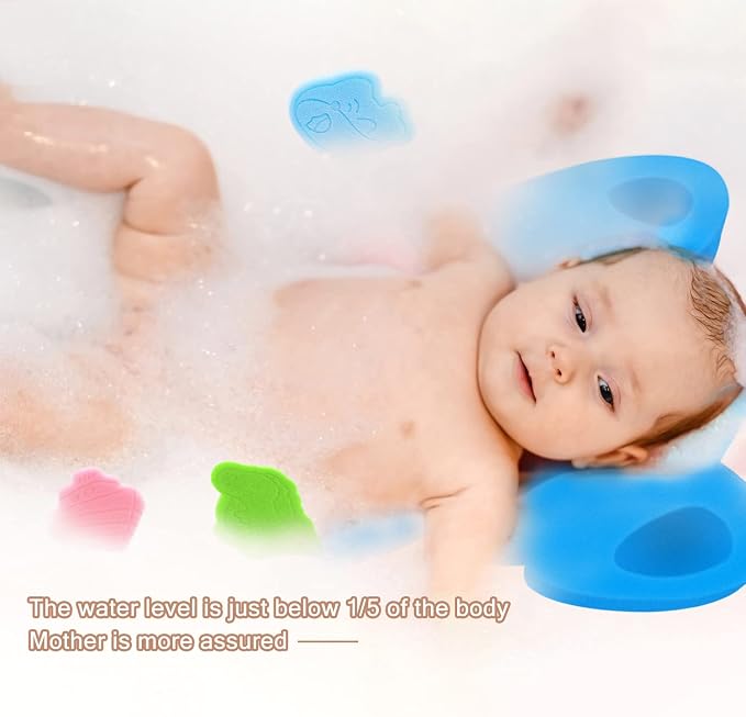 Soft Infant Bath Sponge Elephant Baby Bath Mat Newborn Comfy Foam Skid-Proof - Image 5