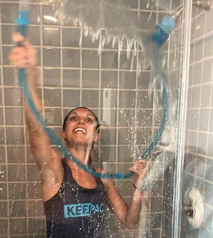 Rinseroo: "Shower Cleaning Thing"–Slip-On Handheld Hose Attachment - Image 5