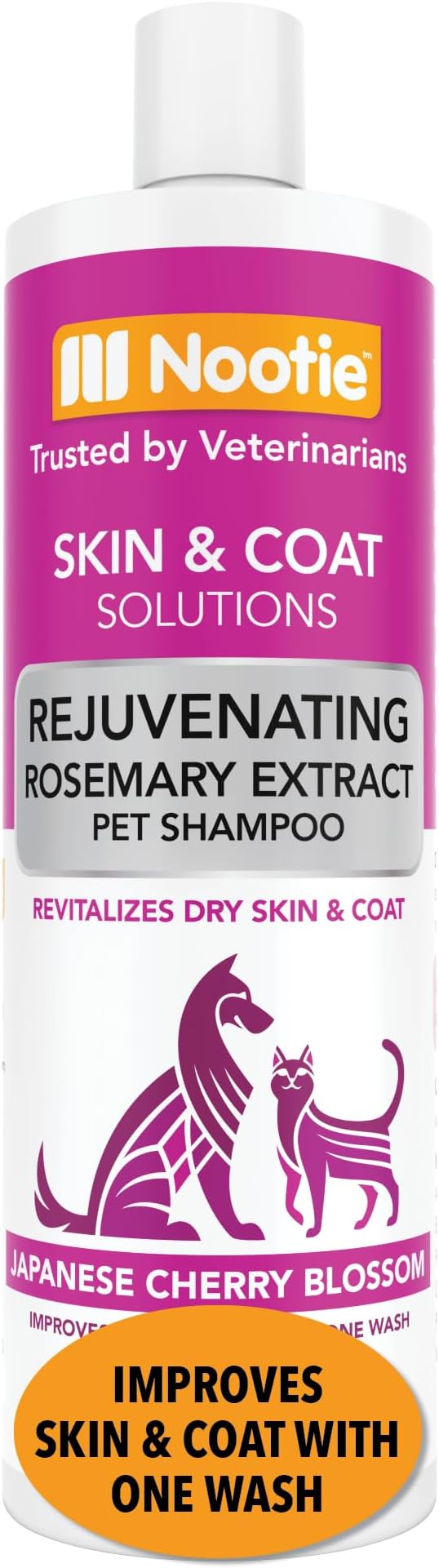 Nootie - Pet Shampoo for Sensitive Skin - Revitalizes Dry Skin & Coat - Natural by Nootie