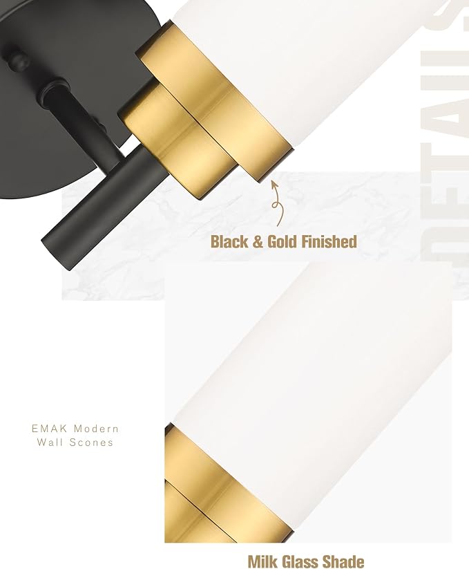 Emak Modern Wall Sconce, Sconces Wall Lighting - Image 3