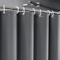 UFRIDAY Dark Grey Stall Shower Curtain Liner Premium PEVA 48 x78 inch, Heavy by UFRIDAY