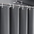 UFRIDAY Dark Grey Extra Long Shower Curtain Liner Premium PEVA 72 x84 inch by UFRIDAY