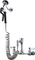 Pet Grooming Faucet, Wall Mount 8" Centers Mixing Faucet, Brass Pet Grooming by IVIGA