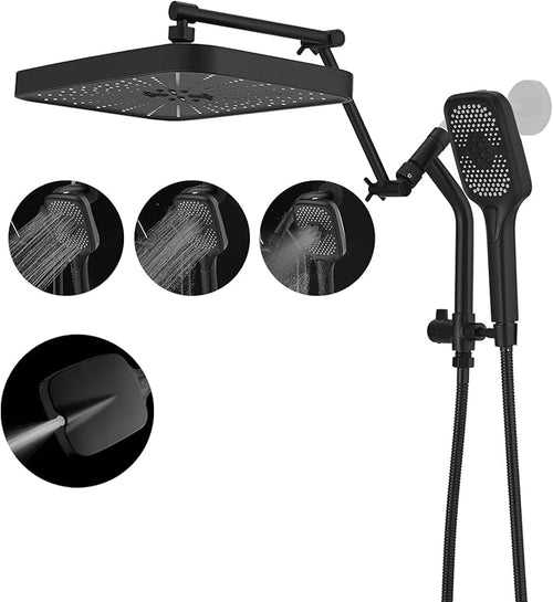 14" High Pressure Rain/Rainfall Shower Heads by Psylc