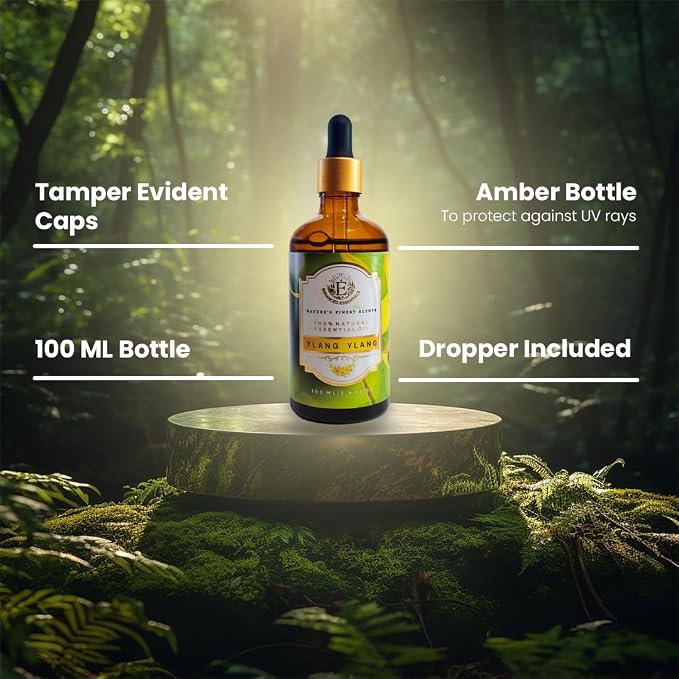 Luxurious YLANG YLANG Essential Oil by Enhanced Essentials|Slow Distilled & - Image 4